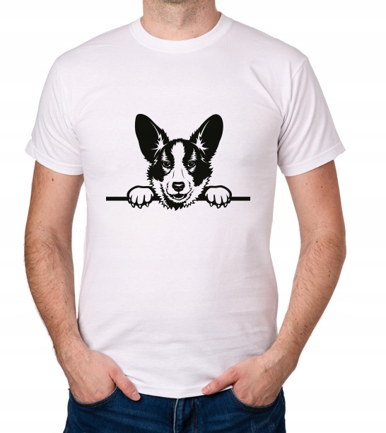 

koszulka Welsh Corgi Cardigan Pies Dog prezent