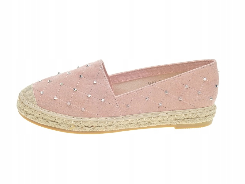 ESPADRYLE DAMSKIE ĆWIEKIE 5481 Pink r.39