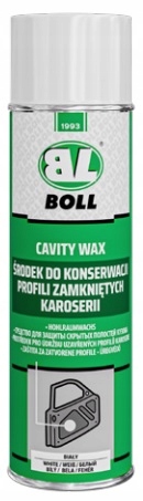 Boll konserwacji profili zamkniętych 500ml Biały w zestawie rurka 60 cm