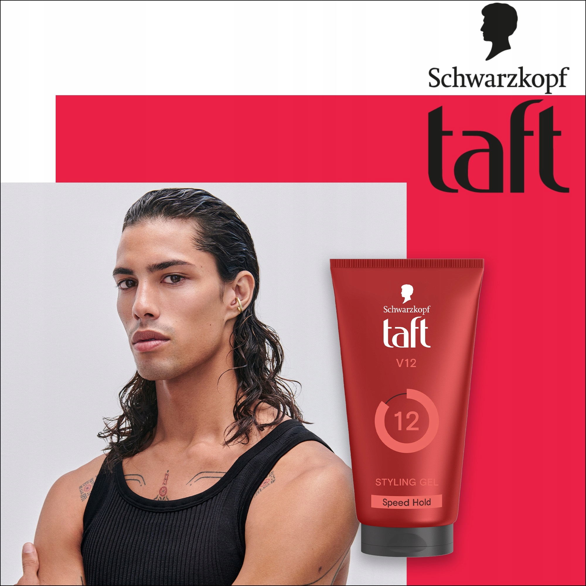 Taft Looks V12 Power Gel Żel do Włosów 150ml Marka Taft