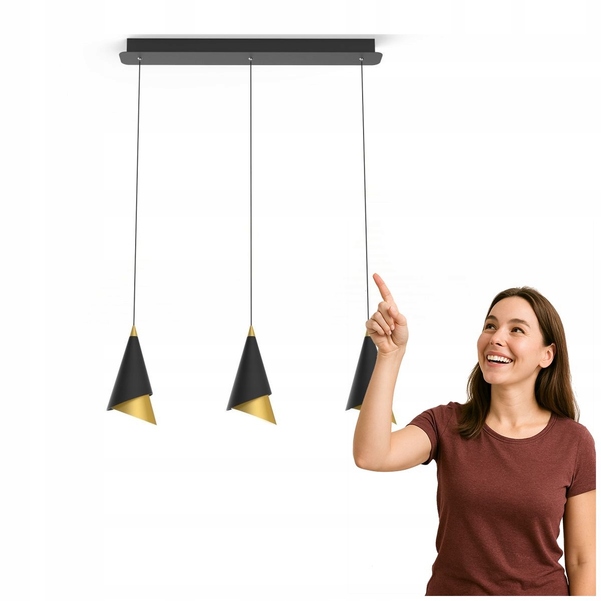 Závesná lampa Raalto PND-433128-2 Italux