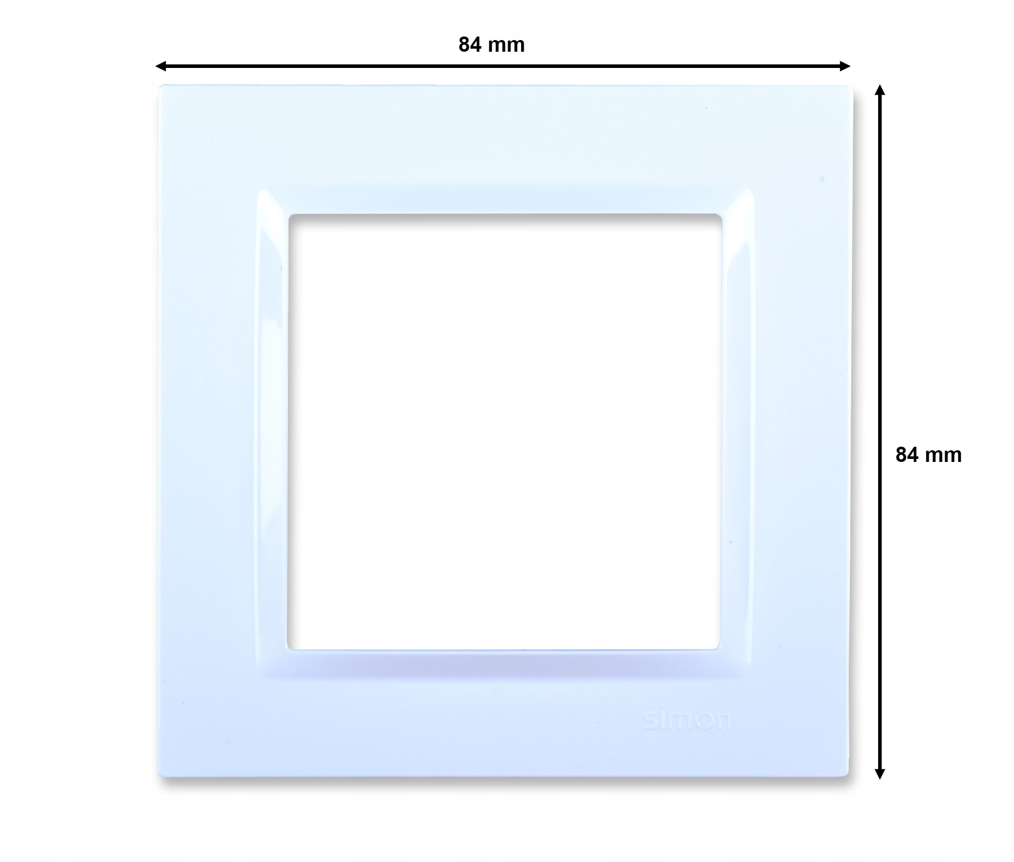 SIMON 10 CR1/11 RAMKA MASKUJĄCA POJEDYNCZA 1KROTNA Marka Simon