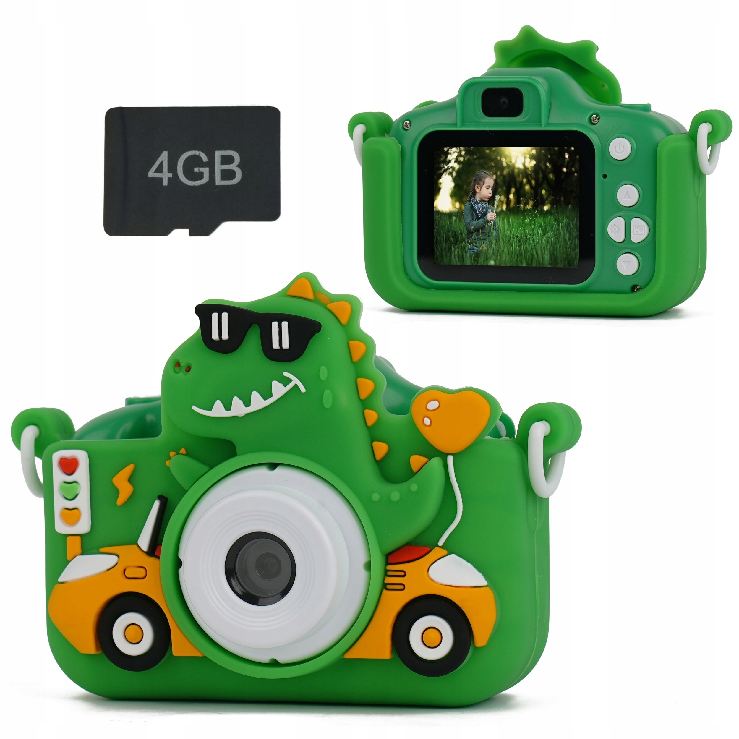 Aparat Cyfrowy Xrec X2 48MP Kamera 1080p dla Dzieci 5x Gry MP3 Karta 4GB