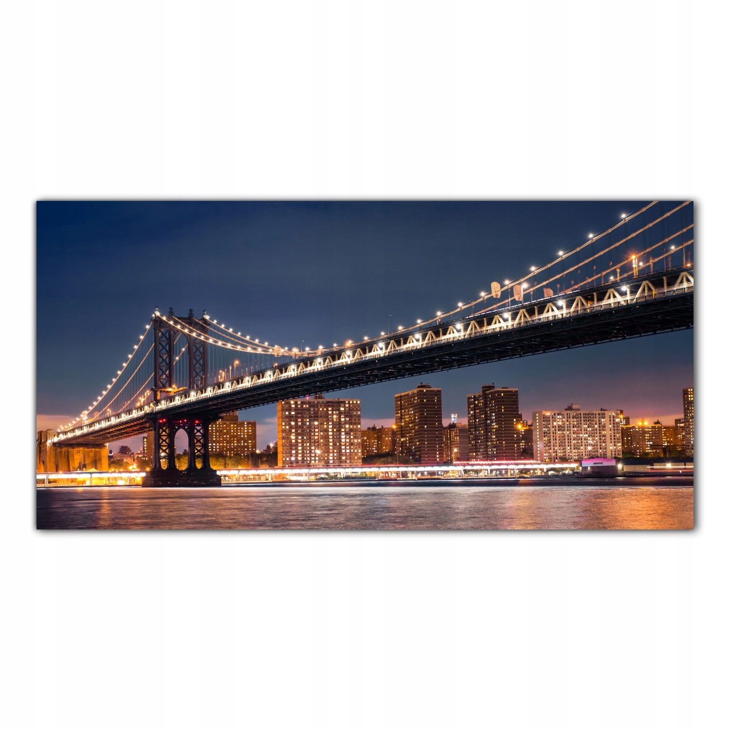 

Hartowany Obraz Szklany Manhattan Miasto 120x60