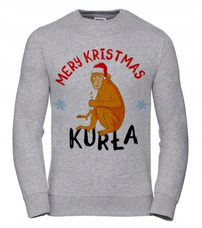 Pánská Mikina Mery Kristmas S Šedá Dárek k Vánocům pro něj muže manžela C