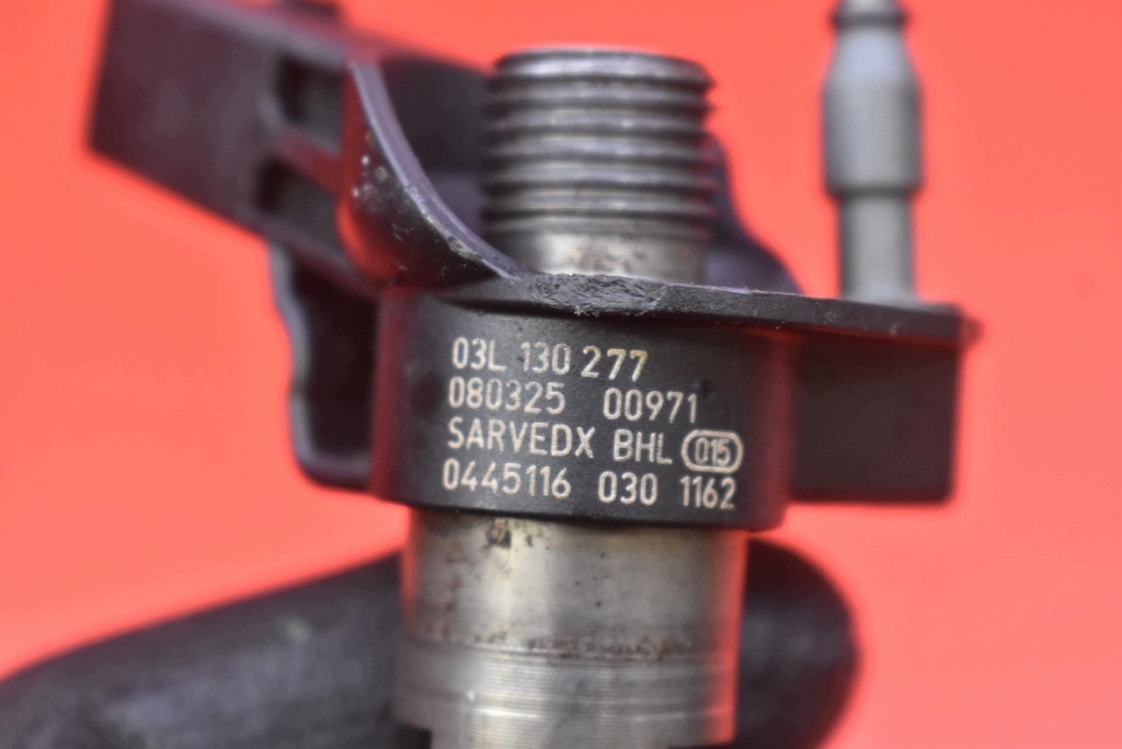 nozzle injector test 0445116030 03L130277 AUDI A4 B8 2.0 TDI 143 KM 07