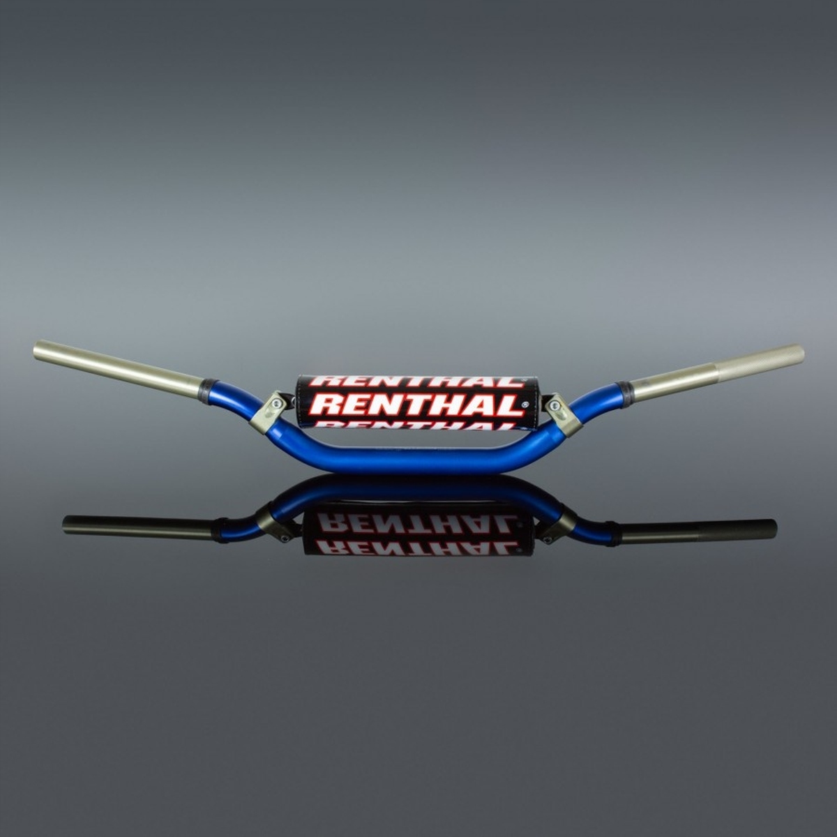 Renthal Volant 1,1/8 palca (28,6 m) Mx Twinwall 918 Handlebar Blue Cr Hi