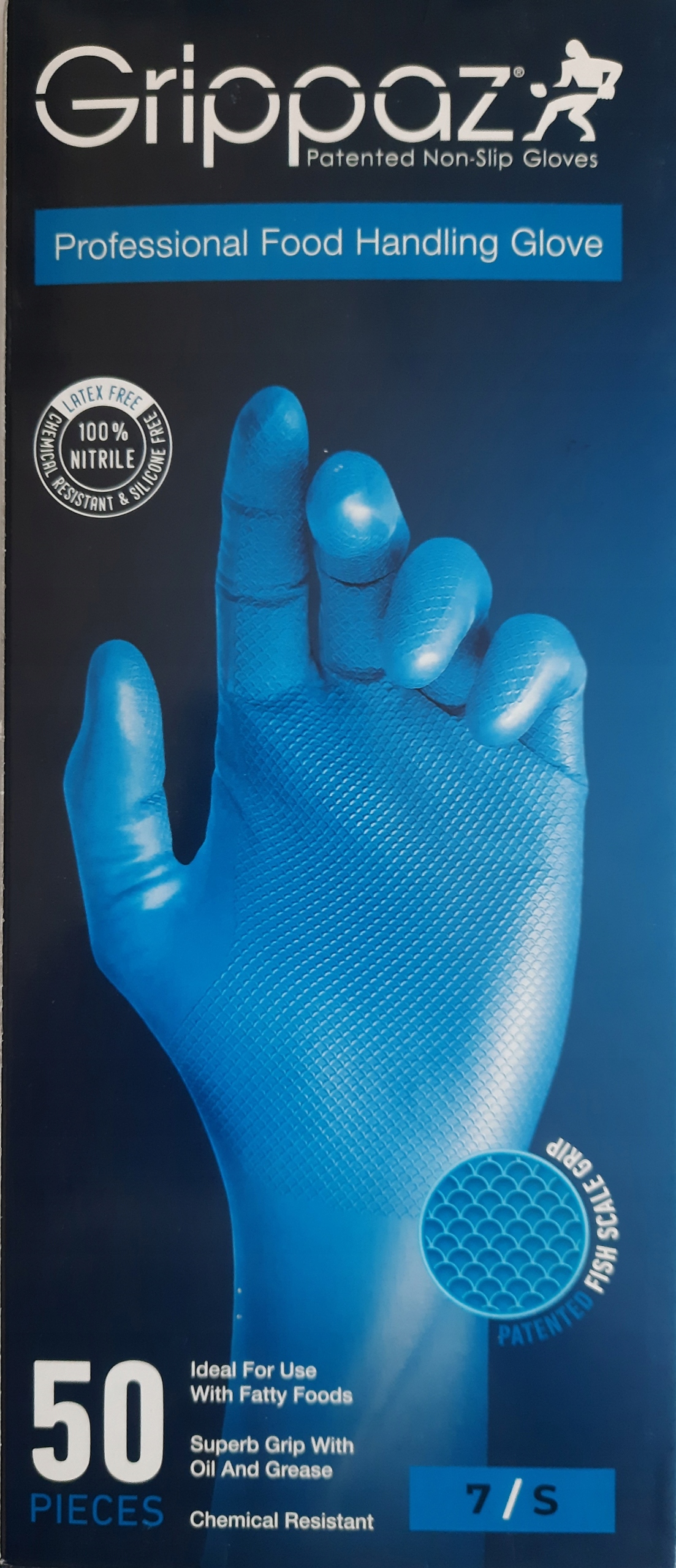 

Rękawice Grippaz 306 nitrylowe Grube r. 7-S*50