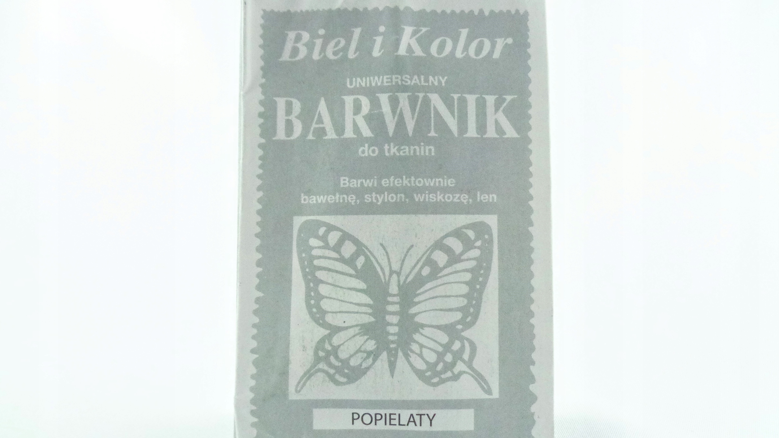 

Barwnik Do Tkanin Biel I Kolor Kol. Popielaty