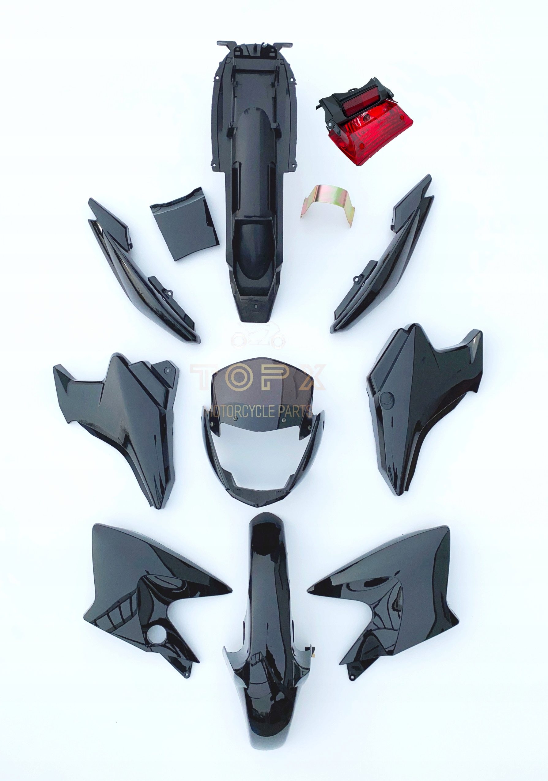 Komplet Body Šata Komplet Ovečka Blatník Bok Yamaha Ybr 125 YBR125 14-17