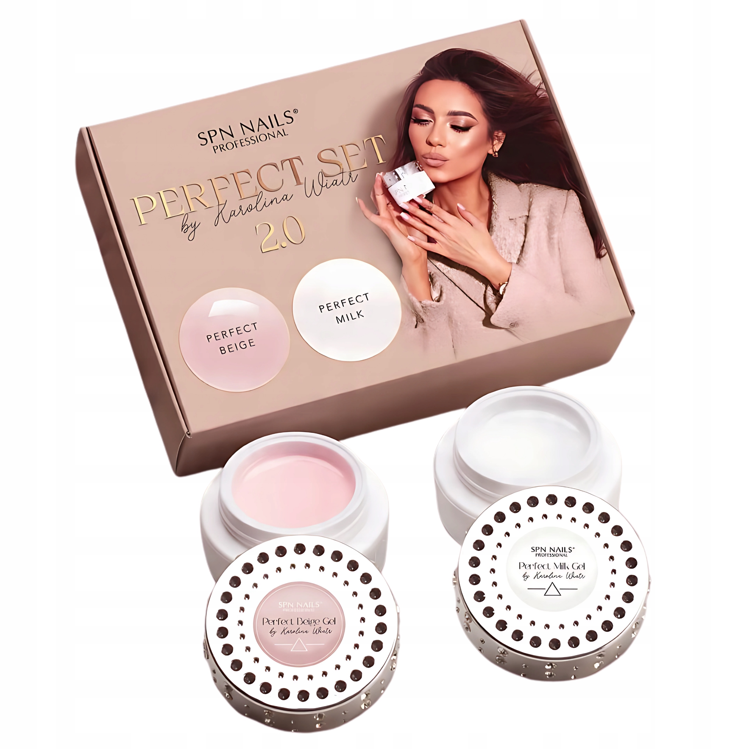 Sada gelů na úpravu nehtů Perfect Set 2.0 od Karolina Wind Spn