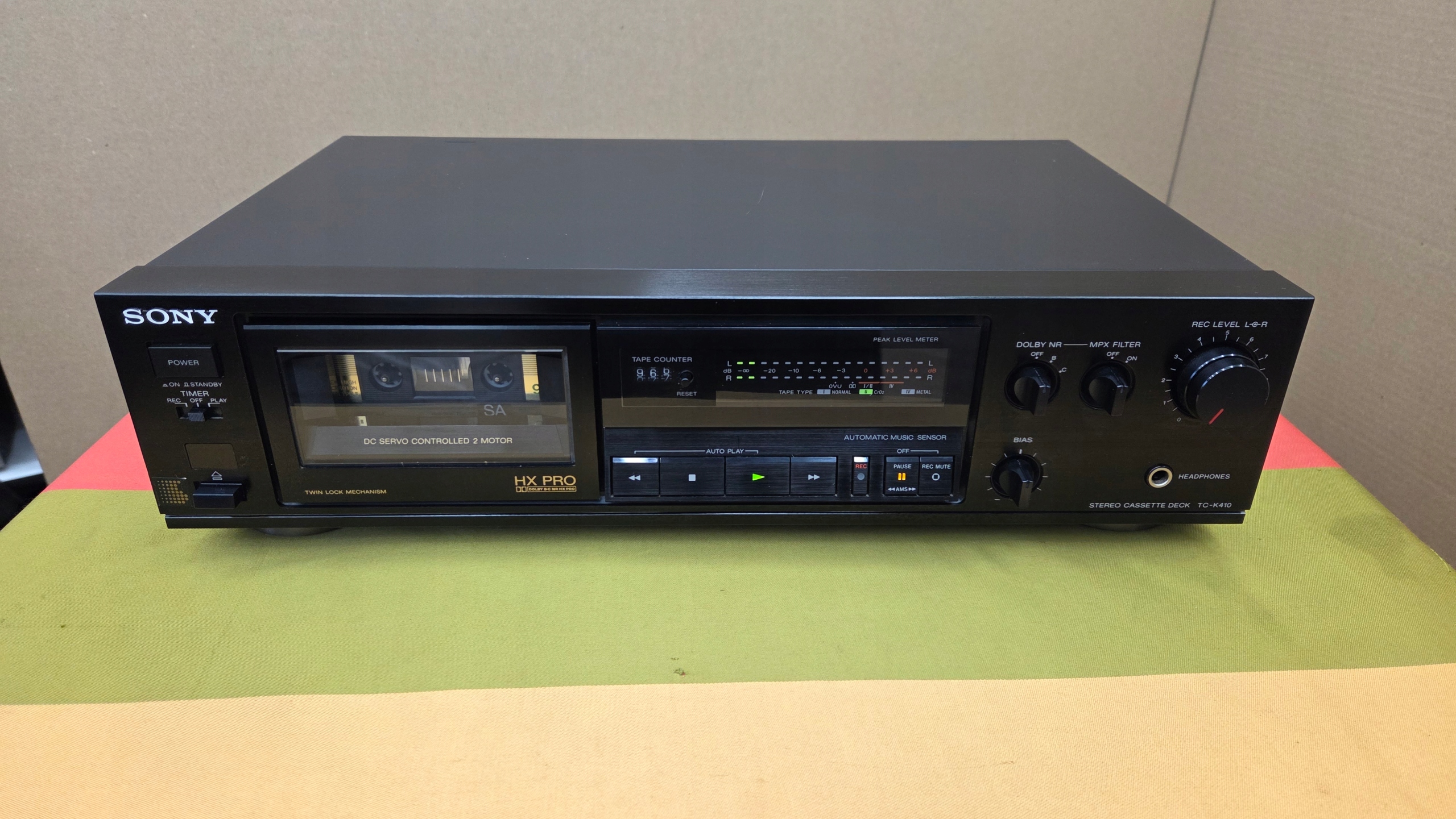 Odtwarzacz Sony tc-k410