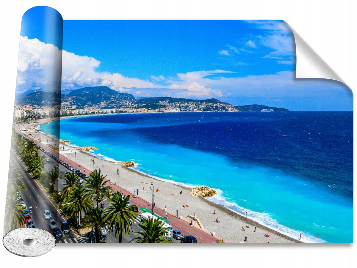

Tapeta Samoprzylepna Plaża Nicea Francja 104x70