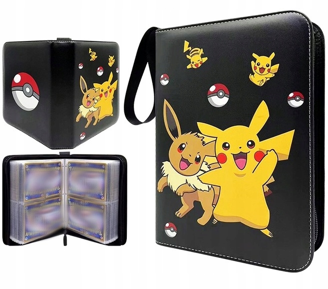 

Album Klaser Segregator Na 400 Karty Pokemon Kart