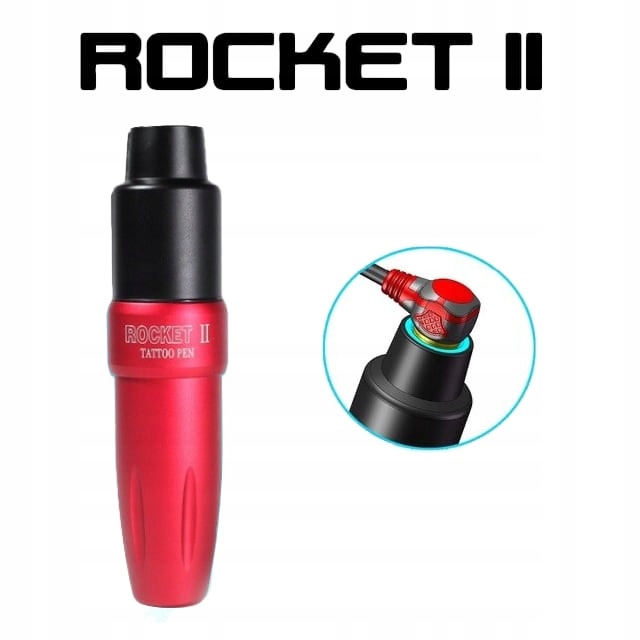 Tetovací Strojek Tužka Pero Rocket II Red