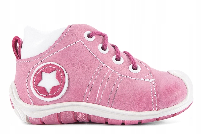 EMEL E2388D TRZEWIKI DZIEWCZĘCE PÓŁBUTY SKÓRA Marka Emel