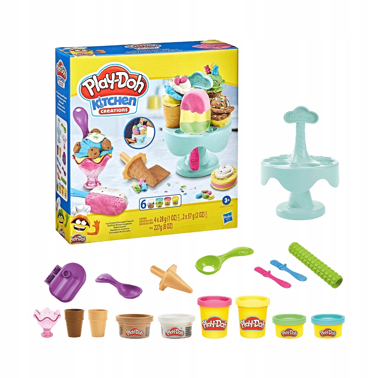 

Play-doh Ciastolina Karuzela Z Lodami F5332 Hasbro