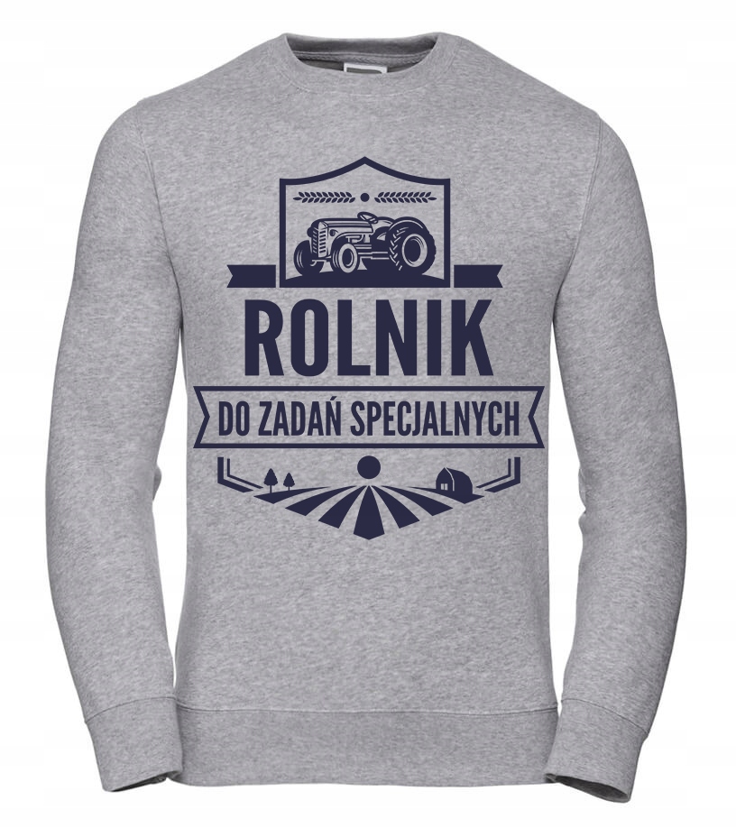 Pánská Mikina Rolník pro speciální úkoly L Šedá Pro něj Chlapa Manžela Chlap