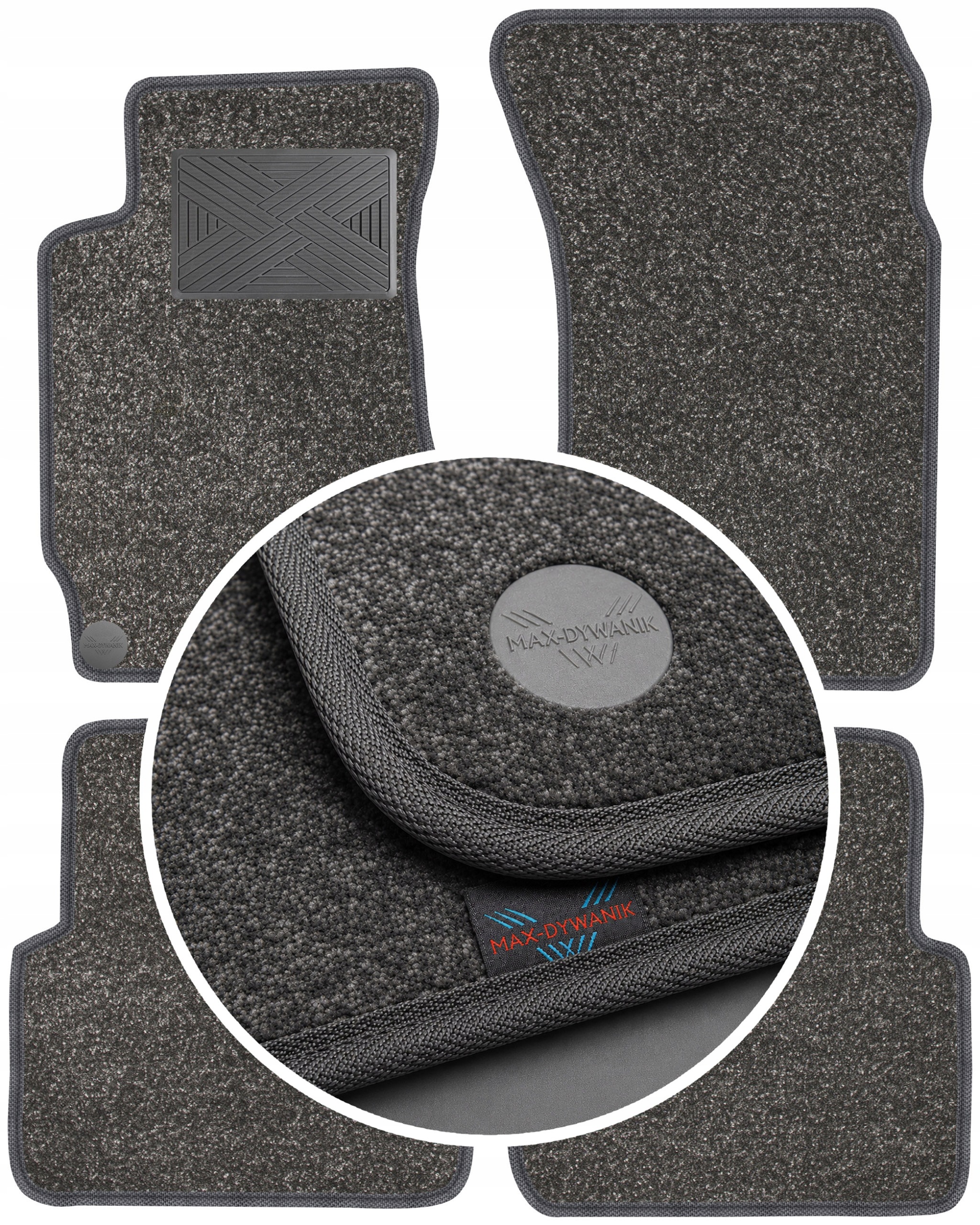 Subaru Forester II 2002-2008 Koberce do auta Perl-Line 12 mm