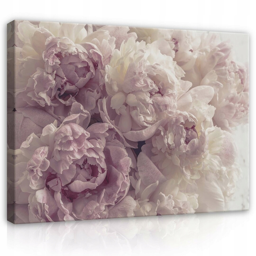 Obraz 100x75 Pivoňky květiny jemnost romantika pastely kytice jaro