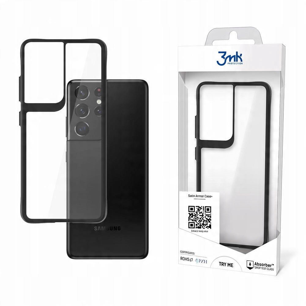 

Samsung Galaxy S21 Ultra 5G 3MK Satin Armor Case