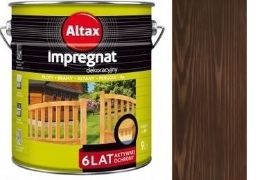 Altax Altax V Dekorativní Impregnaci 9 L, Hnědá Barva