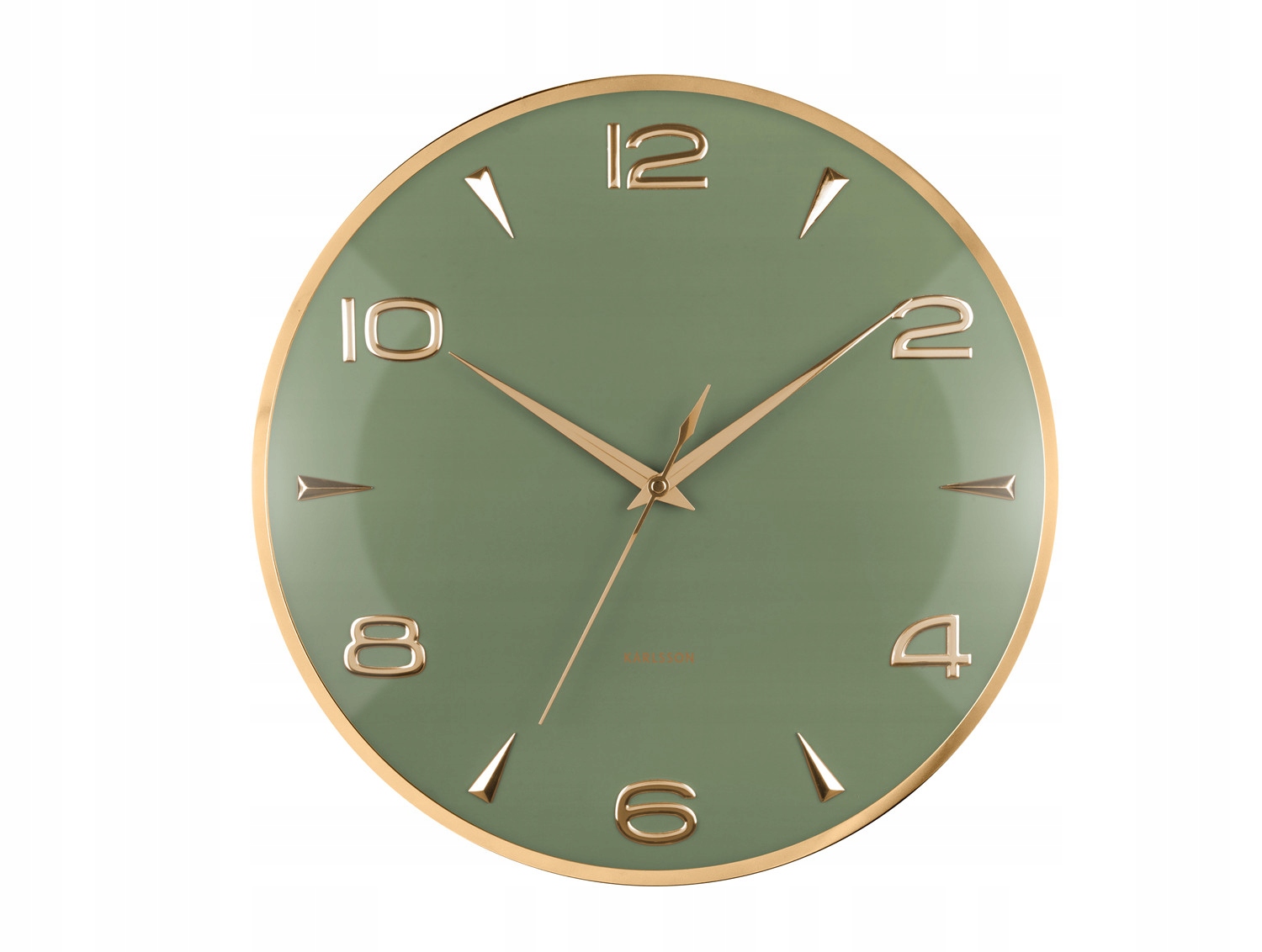 Nástenné hodiny Karlsson KA6017GR, 41cm