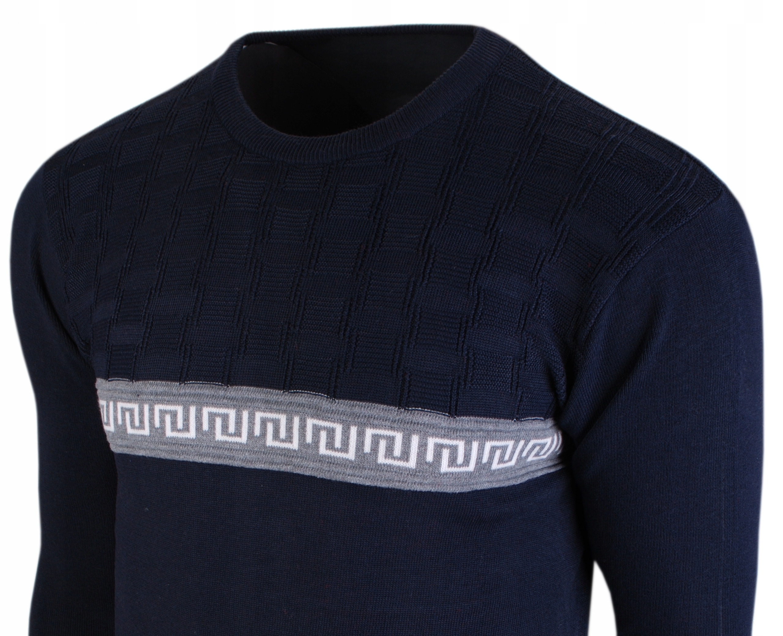 XXL-Sweter męski RD-3 Kolor wielokolorowy