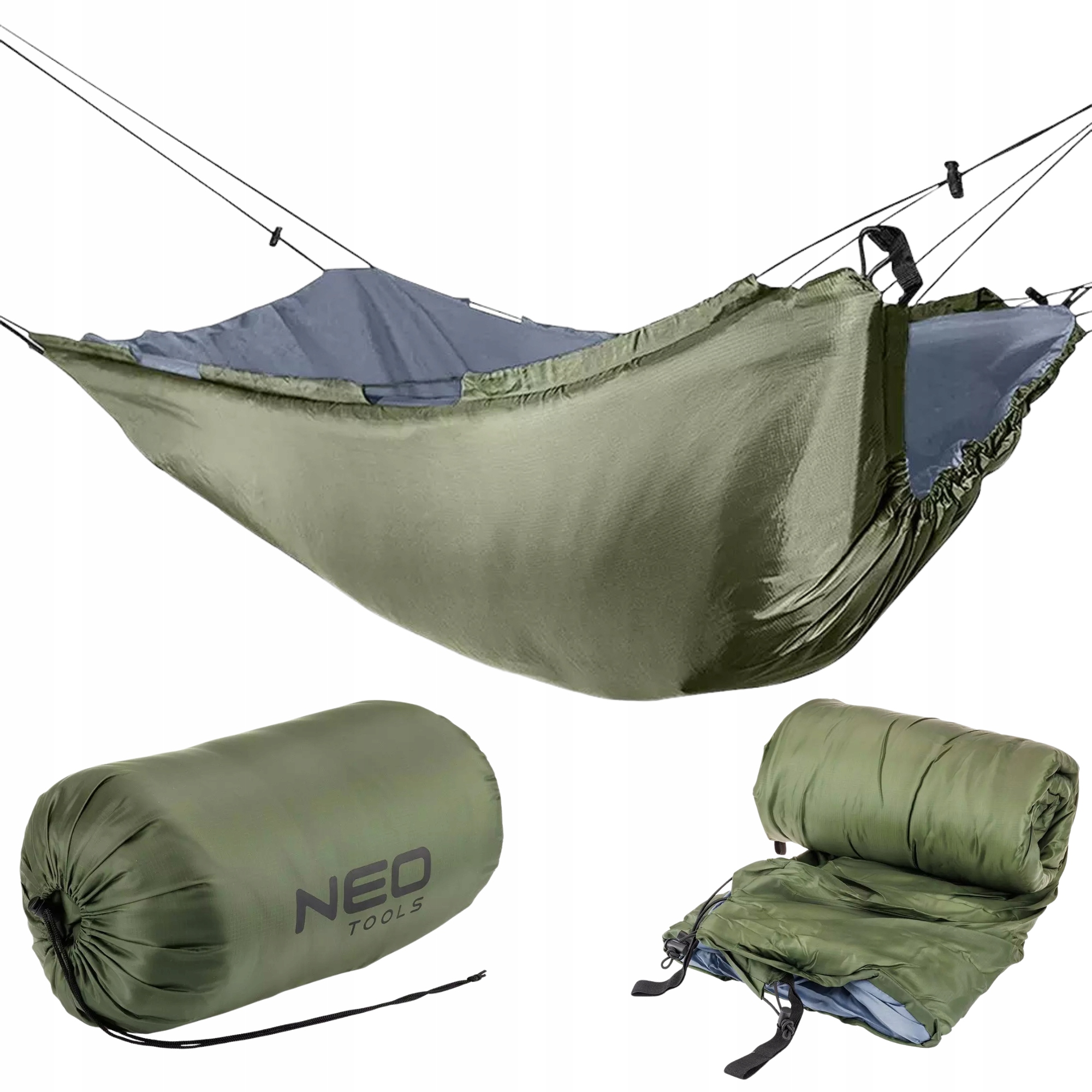 Ocieplacz kempingowy podpinka hamakowa do hamaka 2w1 kołdra kempingowa Neo