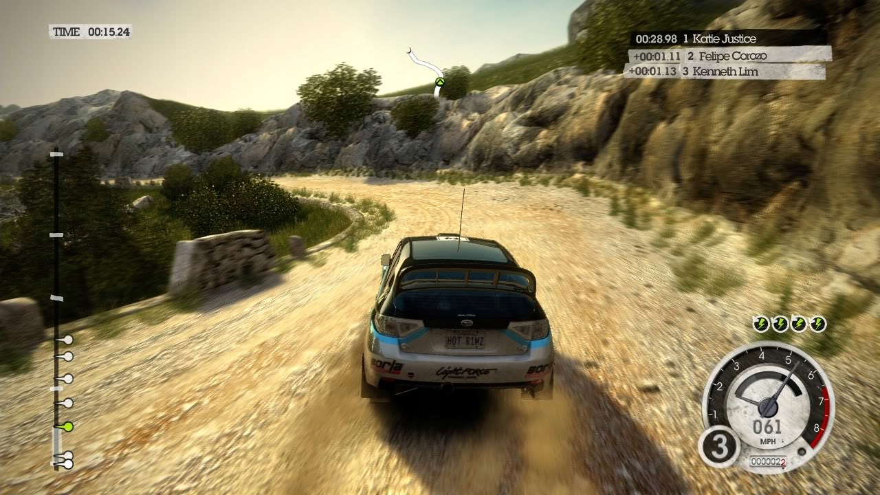 PS3 DIRT 3 / WYŚCIGI Tematyka wyścigi