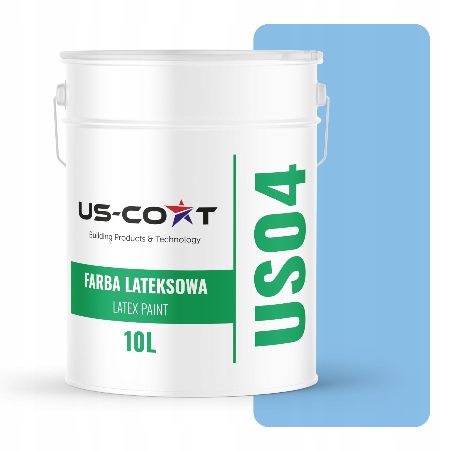 Barva Královská Světle Modrá H0141 10L Hluboká Matná Pro Stropní Stěny