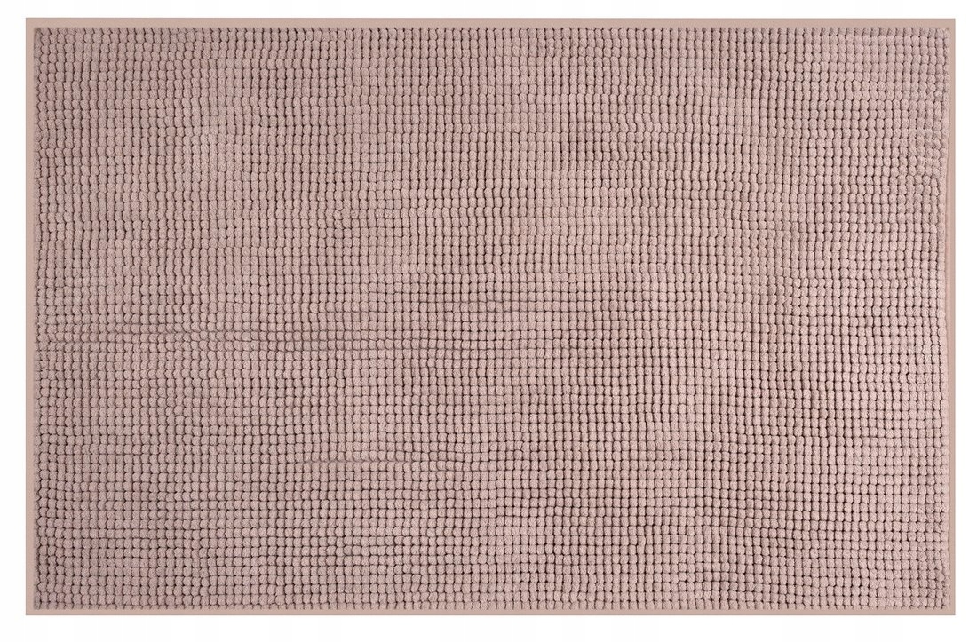 Levně Chenill koupelnová předložka 50x80cm, 100% polyester, béžová