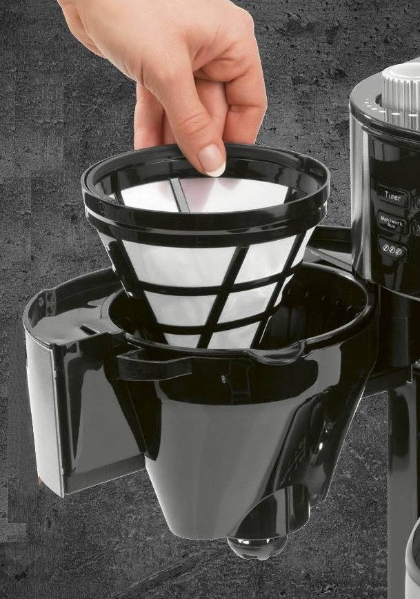 EKSPRES DO KAWY PRZELEWOWY Z MŁYNKIEM BARISTA DZBANEK TERMOS METALOWY Pojemność 1.5 l