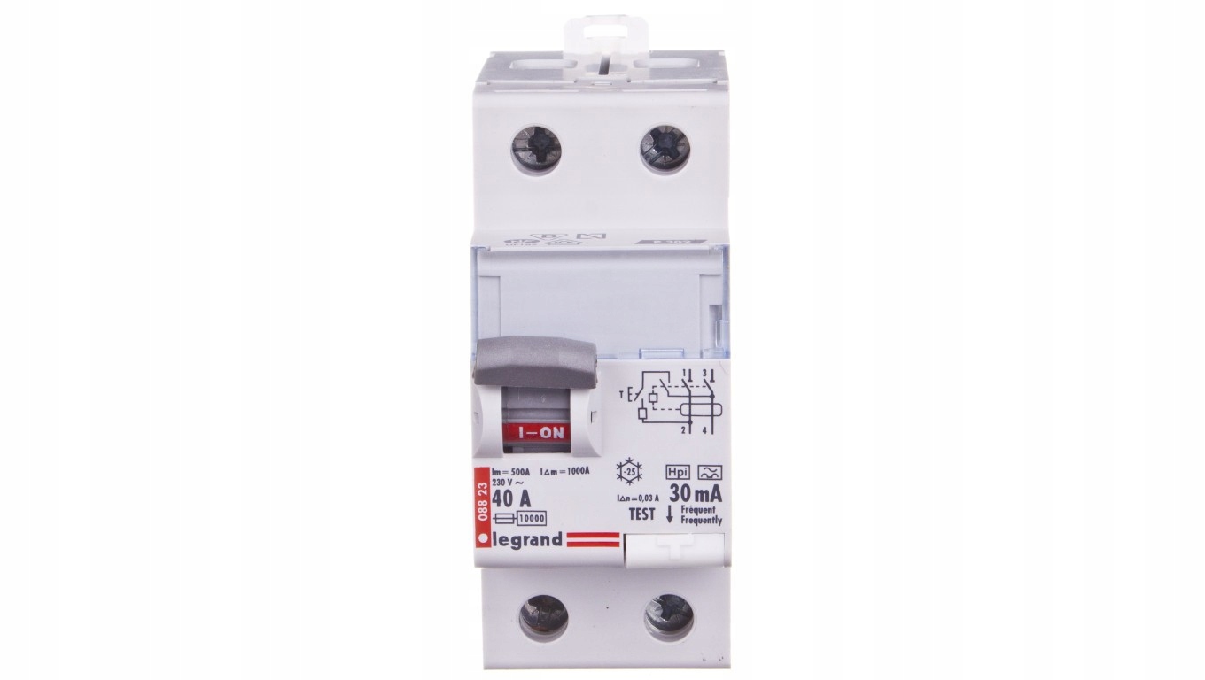 Wyłącznik różnicowoprądowy P 302 2P 40A 0,03A Typ F (hpi) Serii DX3 411591