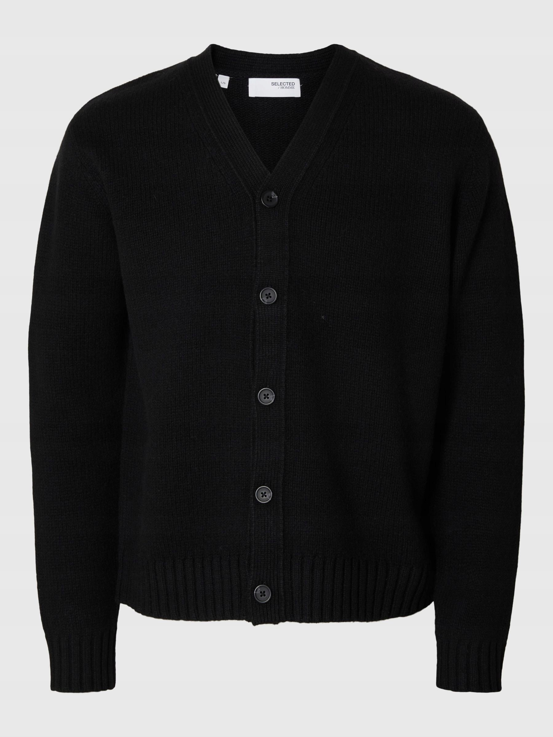 Pánský kardigan Selected Homme Vlněný Volný střih Velikost XL