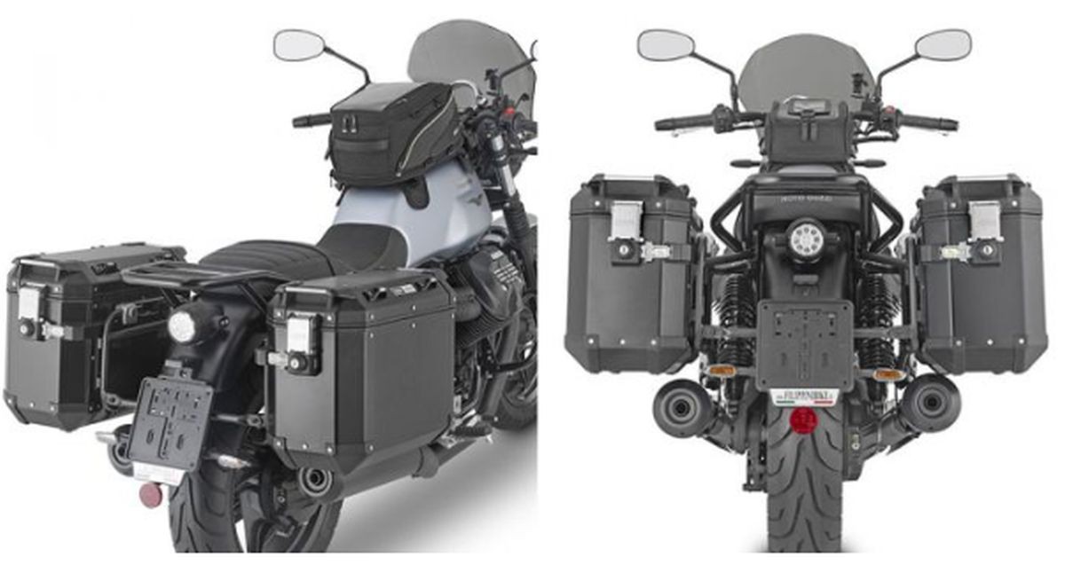 Kappa Rošt Bočných Kufrov Monokey Cam Side Moto Guzzi V7 Stone '21 Pod