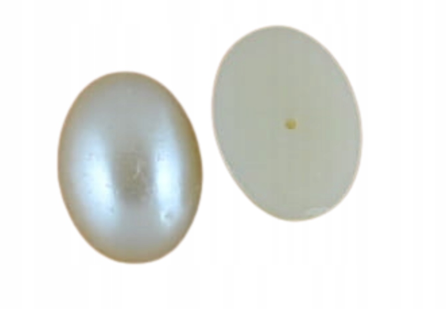 [550116] Kaboszon akrylowy perłowy 13*18mm 5 sztuk