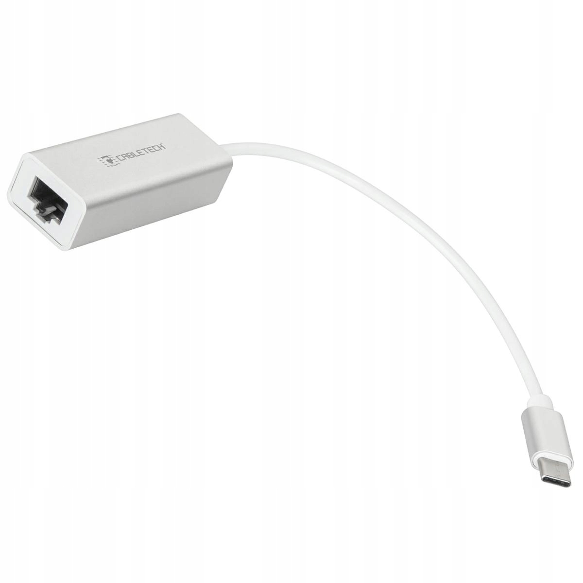 Adapter karta sieciowa Usb typu C RJ45 Lan 10/ 100 Mb Cabletech