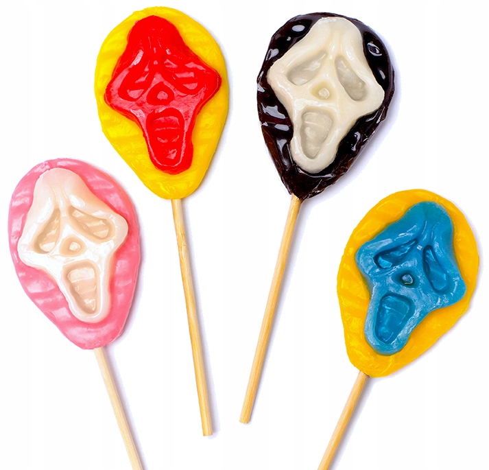 Halloween Lízátka Masky Inter Display 40g x 30 Kusů