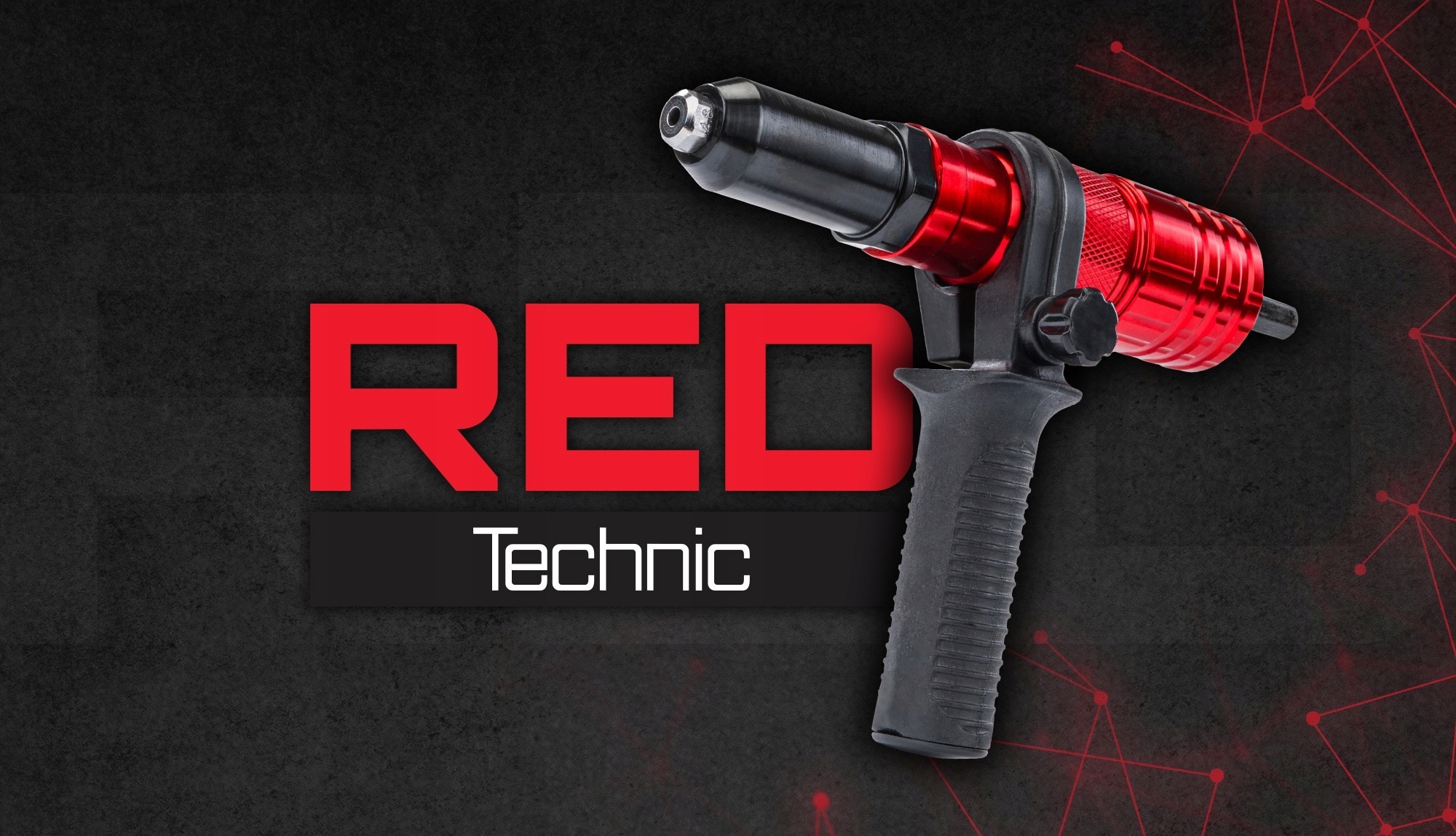 NITOWNICA ADAPTER DO NITÓW ZRYWALNYCH NA WKRĘTARKĘ Z RĄCZKĄ 2,4 - 4,8 Marka RED TECHNIC