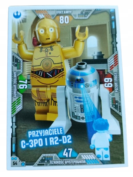 Karta Lego Star Wars Seria 2 Numer 054