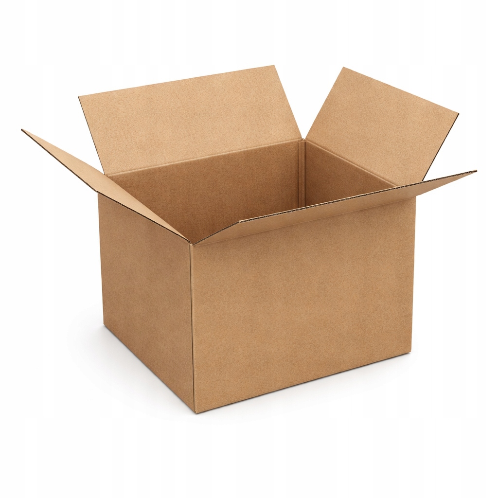 Karton 450x350x350 mm klapowy brązowy 20 sztuk 3W fala B 420g