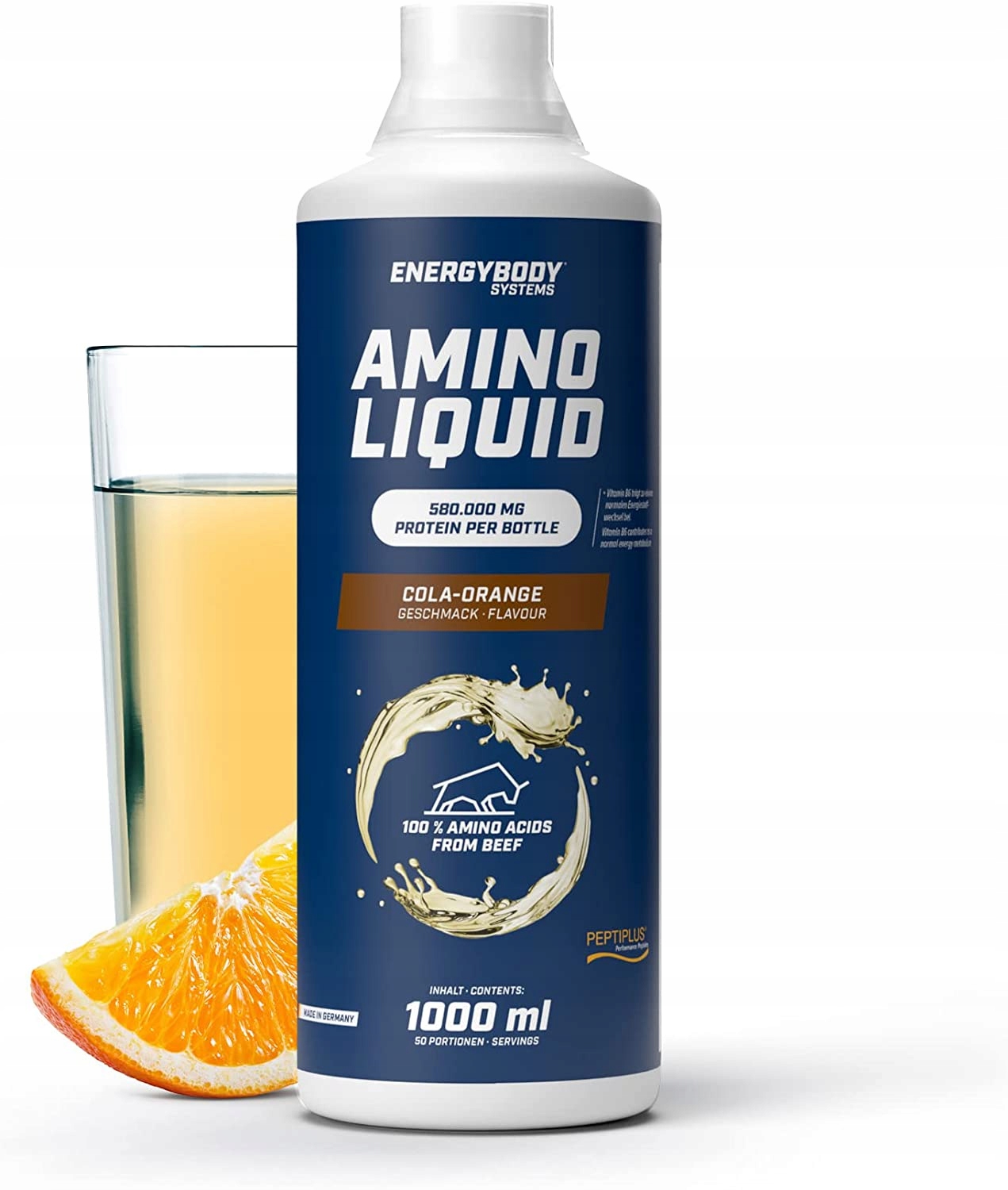 Energybody Amino kyseliny Bcaa B6 v Tekutině cola 1L