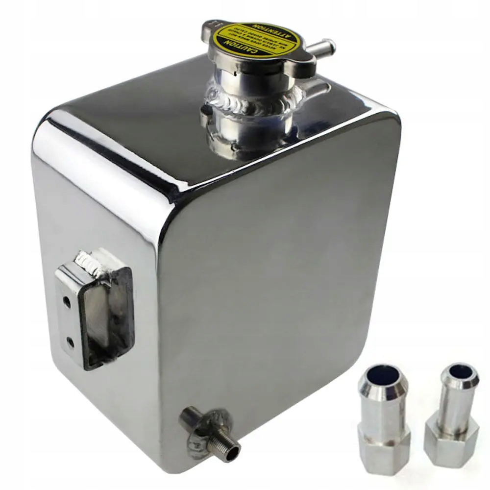 2L Litre Polished Alloy Header Expansion Water Tank Cap WATER HEAD