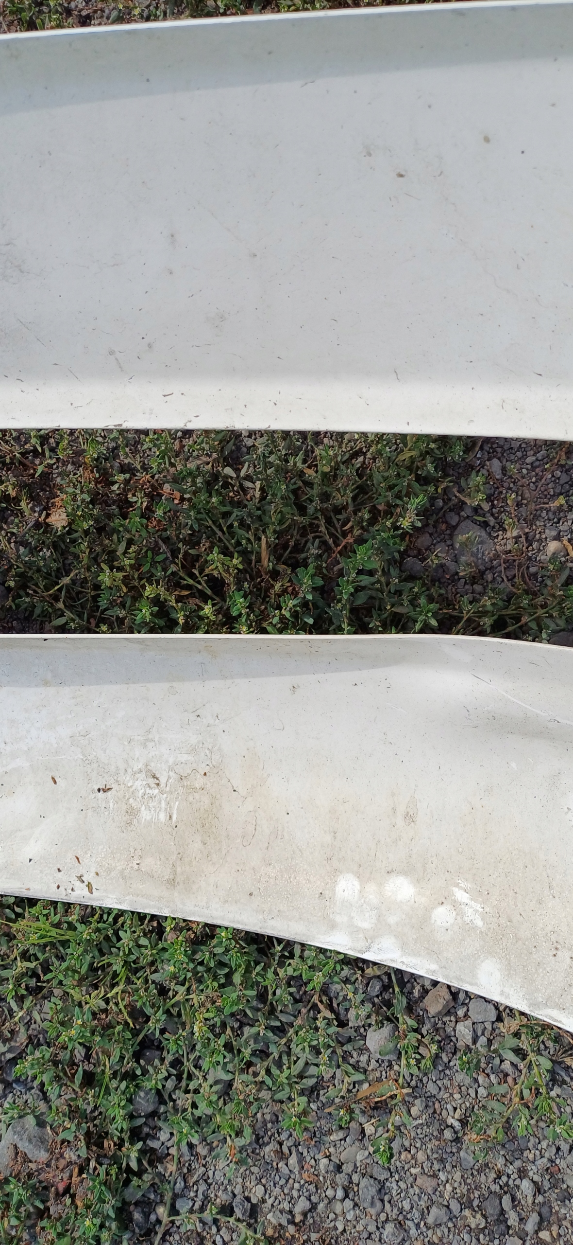 MAN TGX side corner of a bumper side