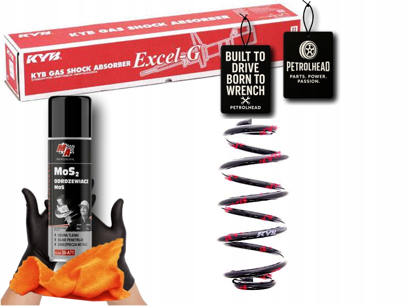 Pružina Zavěšení Zadní L/p Mercedes Viano W639 Vito #Petrolhead Pro+ Kit1