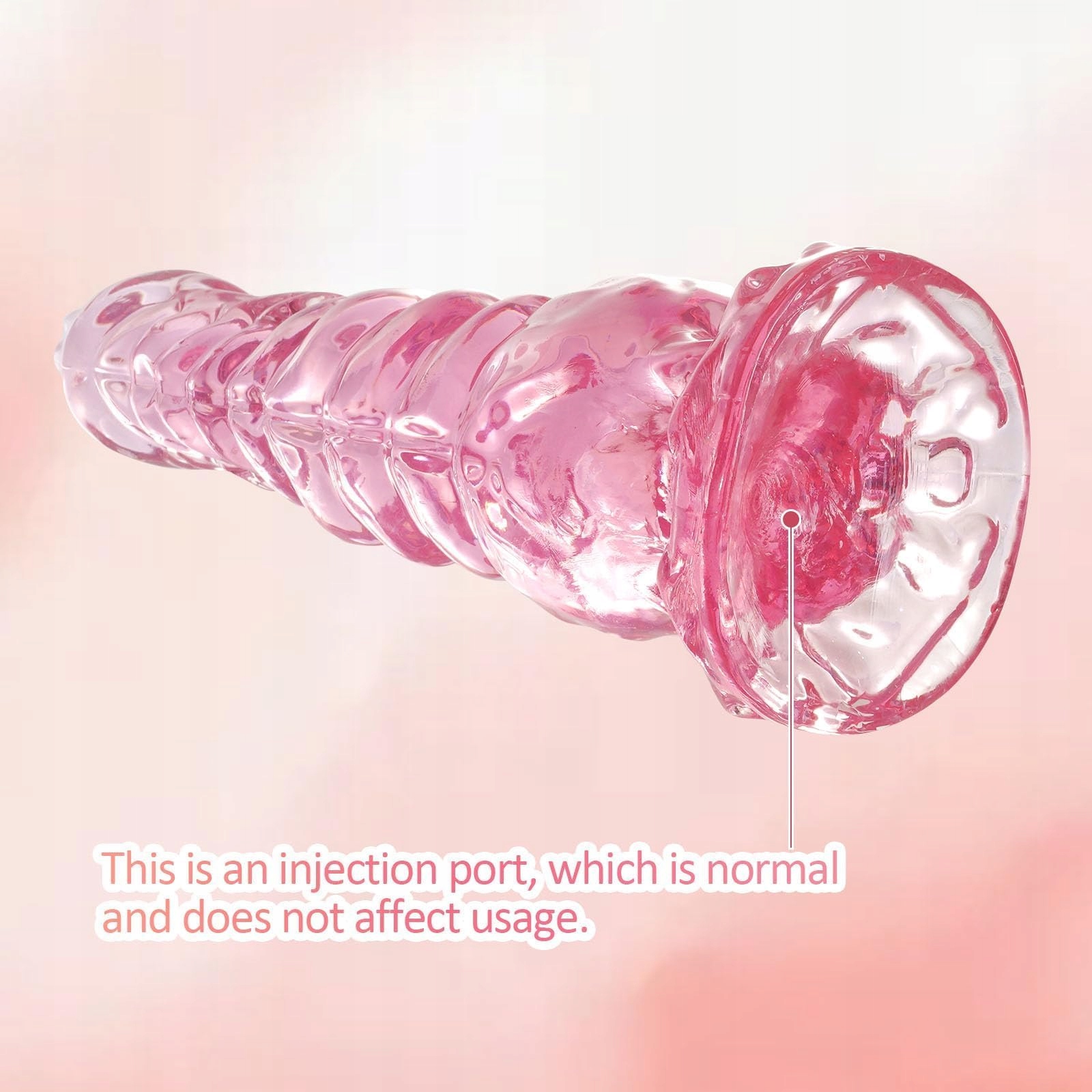 MONSTER Dildo Różowy 24cm Duży Z Przyssawką Fantasy Dla Kobiet i Mężczyzn — miniatura 6