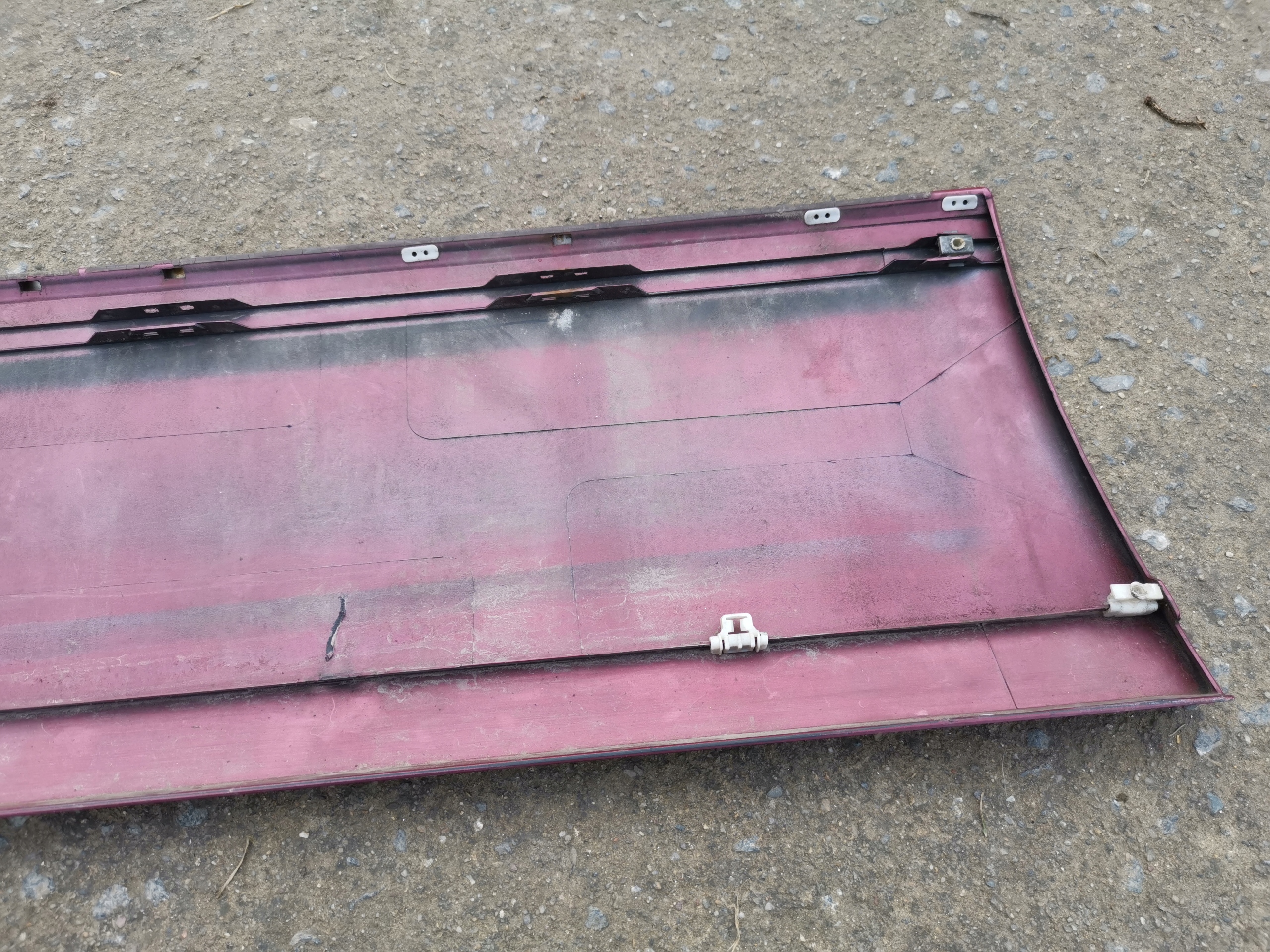 MERCEDES W124 moulding SZEROKA door front right