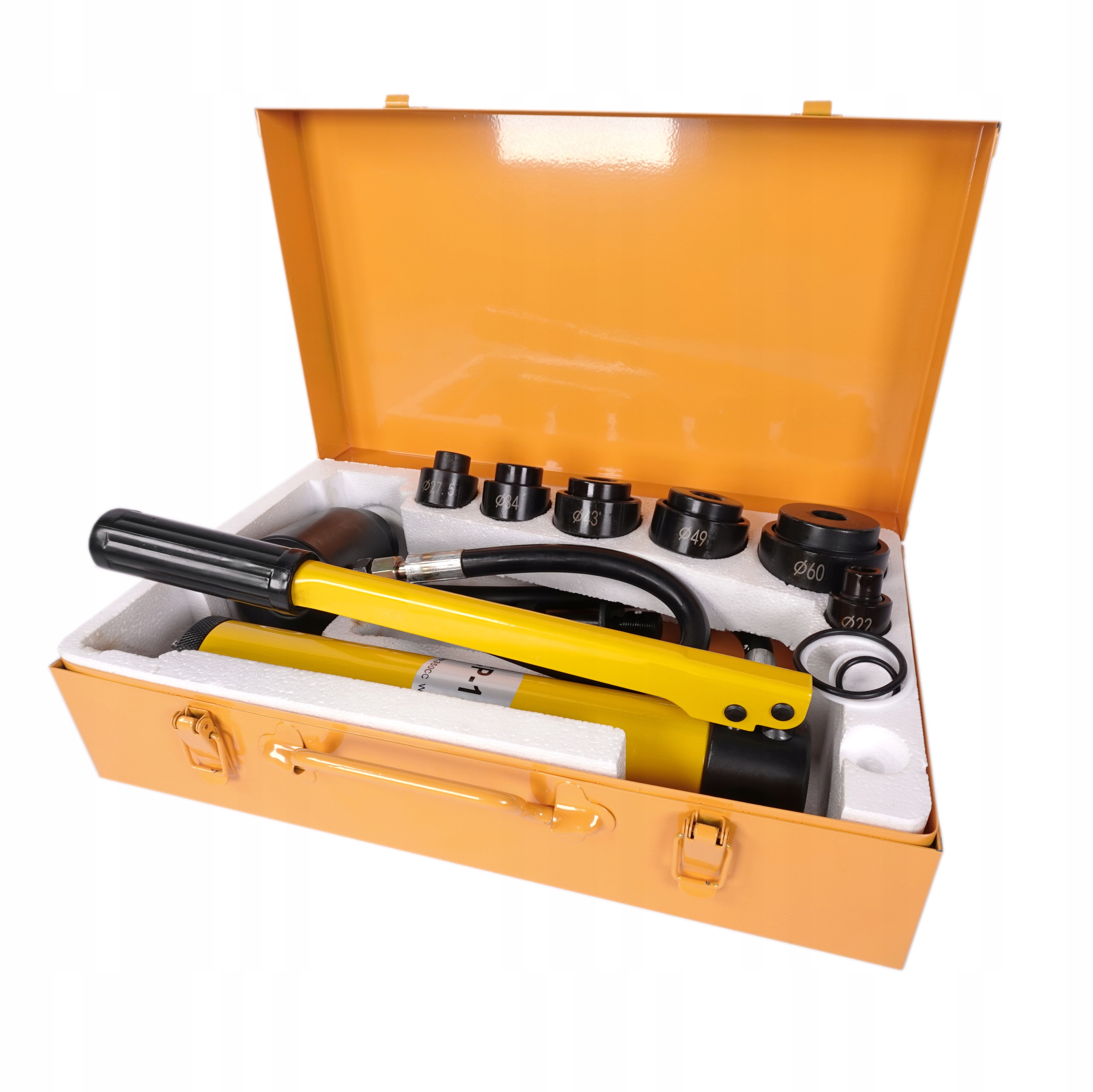 Sada Hydraulických Lisov 8 Ton 22-60 mm Pre Ložiská Objímky Sworzni Standart