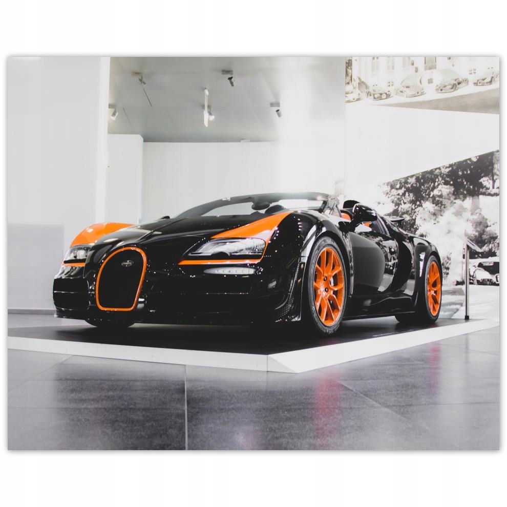 

Plakat 50x40 Bugatti Samochód Auto